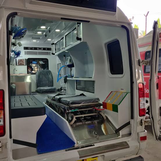 Emergency ICU Ambulance
