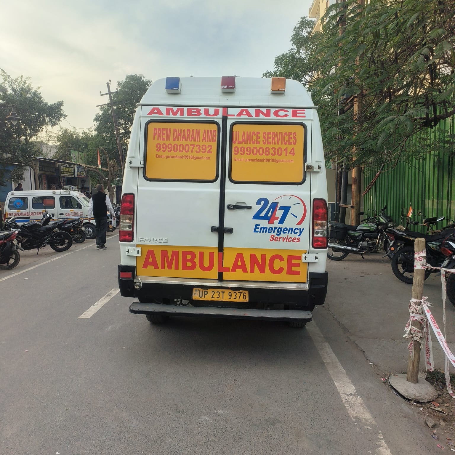 Medical Team in Ambulance